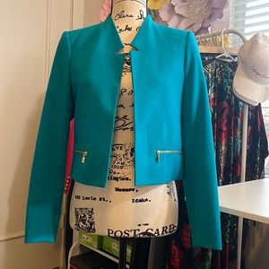 Calvin Klein turquoise blazer
